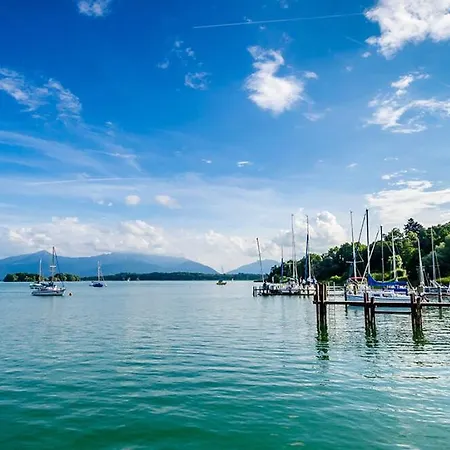 Uniqe I 95Qm I Bergblick I Garten I Bbq I Seenah Prien am Chiemsee Buitenkant foto