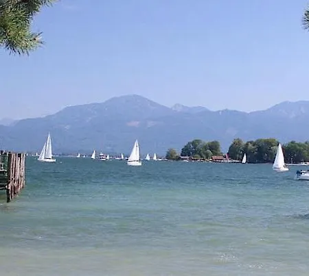 Uniqe I 95Qm I Bergblick I Garten I Bbq I Seenah Prien am Chiemsee Buitenkant foto