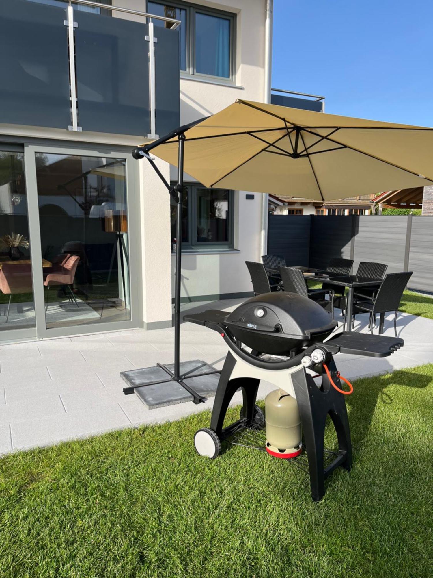 Uniqe I 95qm I Bergblick I Garten I Bbq I Seenah Prien